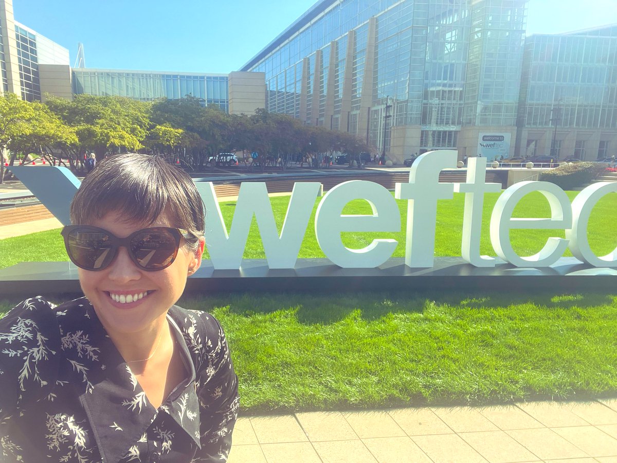 harknessa's tweet image. Welcome to Chicago, water world! Look out for team @CurrentWater around the #WEFTEC2023 Innovation Pavilion this week. 💦⚡️ 🌱