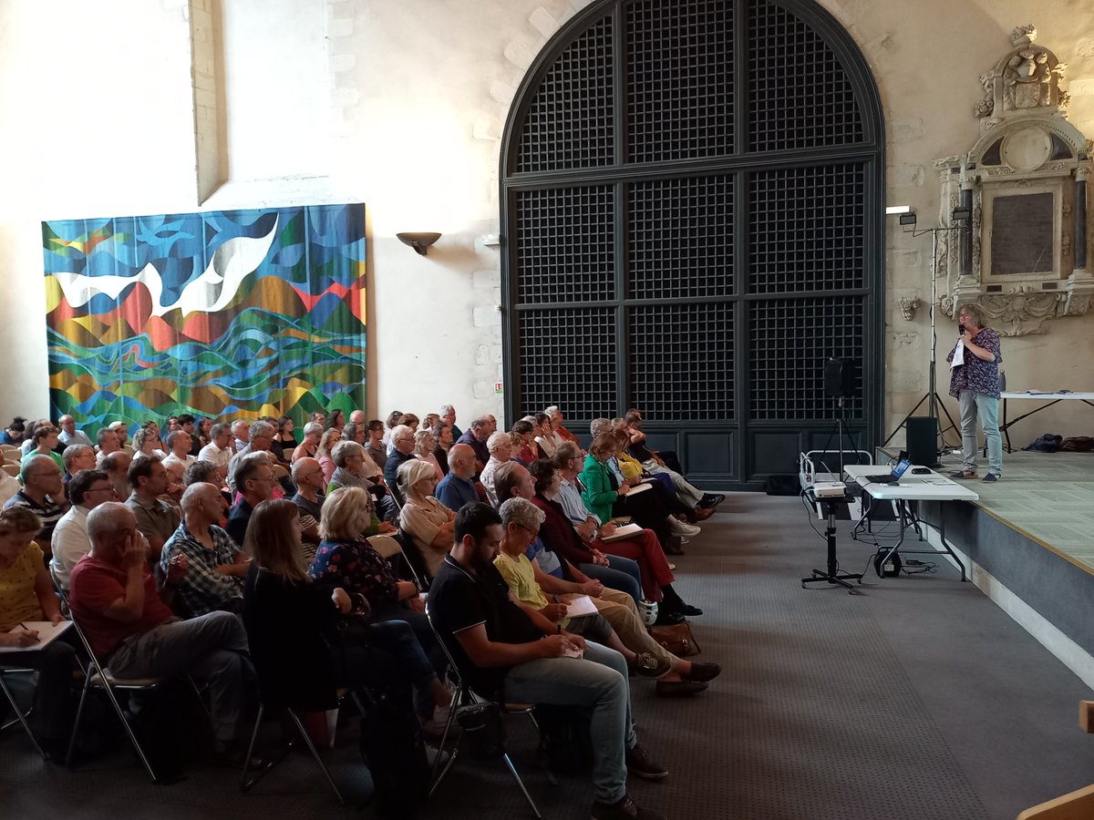 AngersCD's tweet image. Jeudi dernier, + de 100 personnes ont assisté à l’intervention de @DenierPasquier sur l&apos;eau : état des lieux, conséquences et impacts, projections et enjeux.
Le #CODEV, à travers son groupe de travail &quot;Environnement&quot;, entame une réflexion sur la problématique de l’eau.