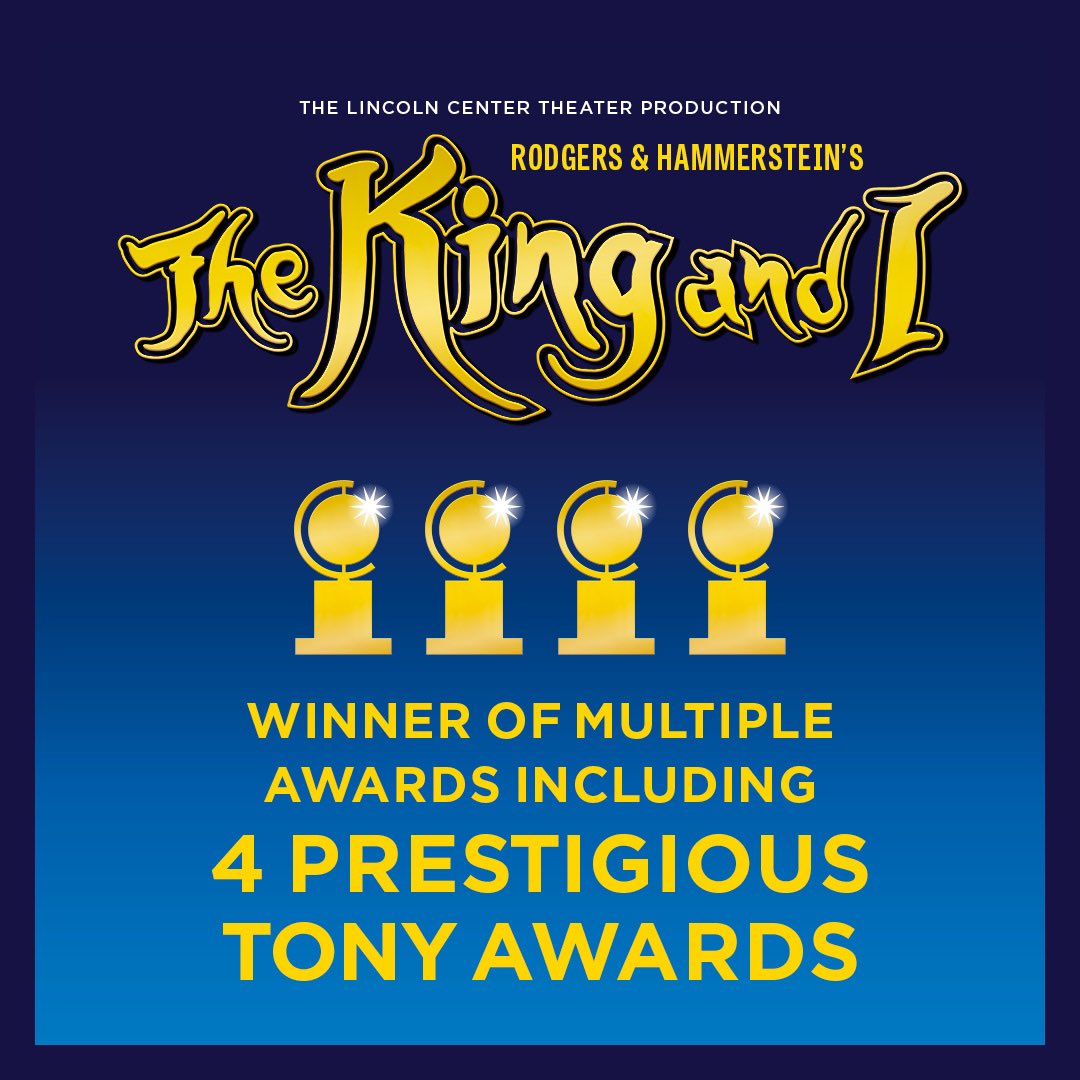 Winner of 4 Tony Awards! ✨ This ‘RAVISHING’ (The Telegraph) production is out on the road and coming back to London’s West End for a strictly 6 week run in January, 2024! ✨ #TheKingandI