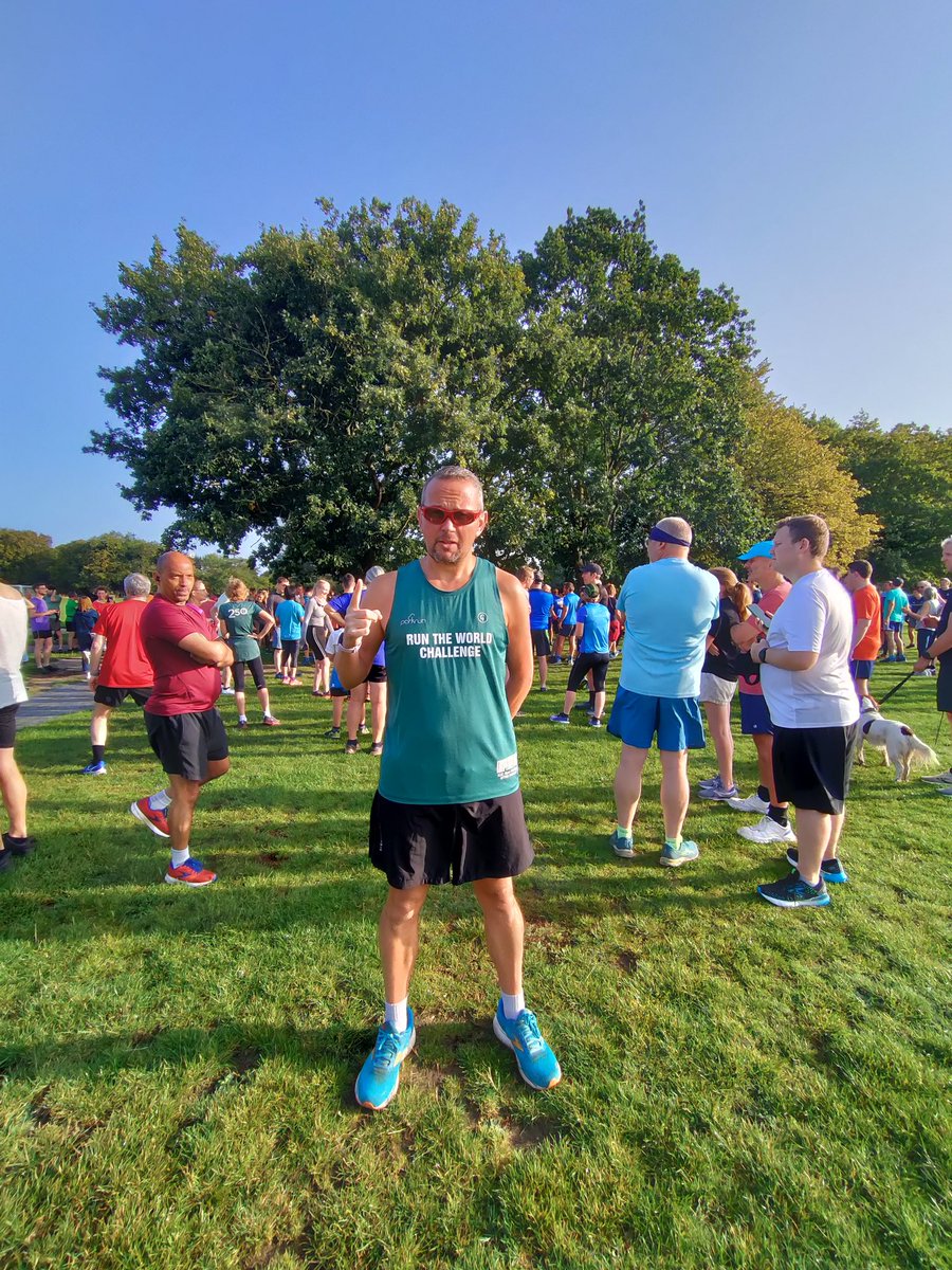 RunTheWorld180's tweet photo. Thanks to all the volunteers at @colneylane #parkrun for run streak Day 2465 on Saturday. My 351st @parkrunUK and hard to believe that was just 5 weeks until I will hit the halfway around the world mark. 😳 #loveparkrun #ukrunchat #RunTheWorldChallenge https://t.co/eyA8MFnnXQ
