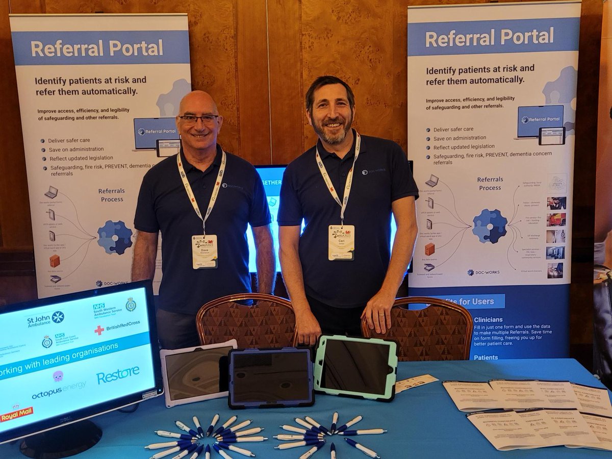 It's been a great first day so far at the #AmbulanceLeadershipForum. If you are here, pop by the stand and say hello!

#NHS #Ambulance #papertodigital