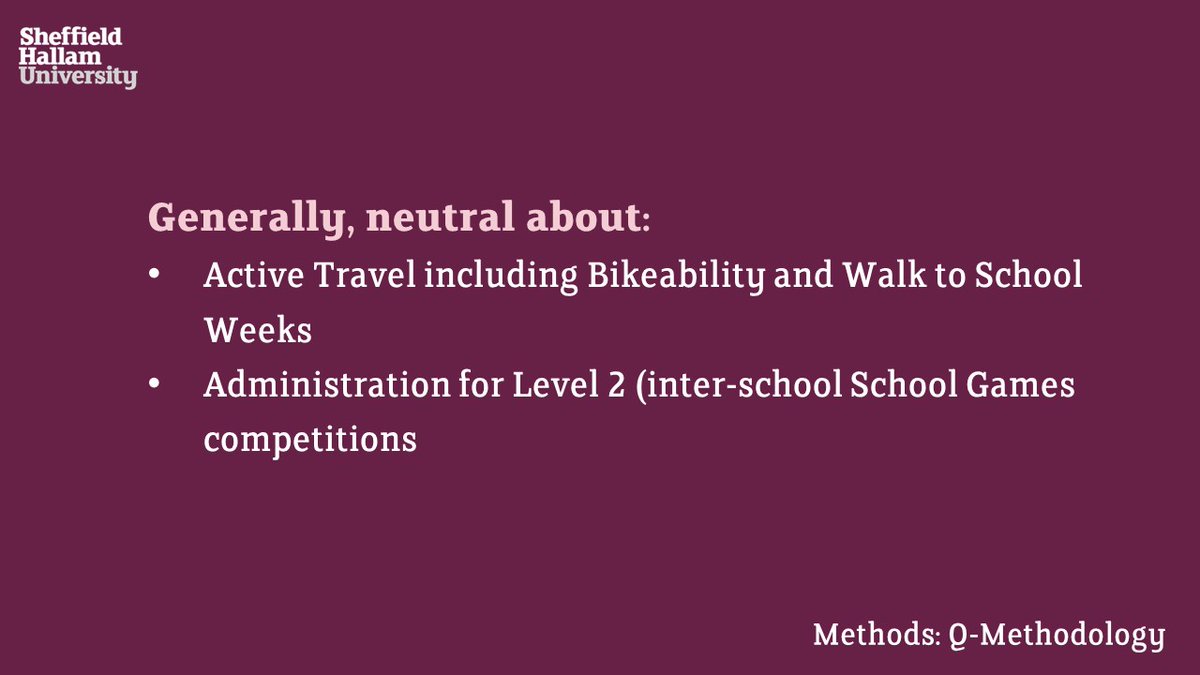 kimlongbon's tweet photo. More findings from my research into #PrimaryPE Subject Leaders!

Investigating which of the 72 tasks they prioritise and why:
⬆️ #PEandSportPremium
⬇️ #VirtualCompetition

@Qmethod https://t.co/Po9wlaYilg