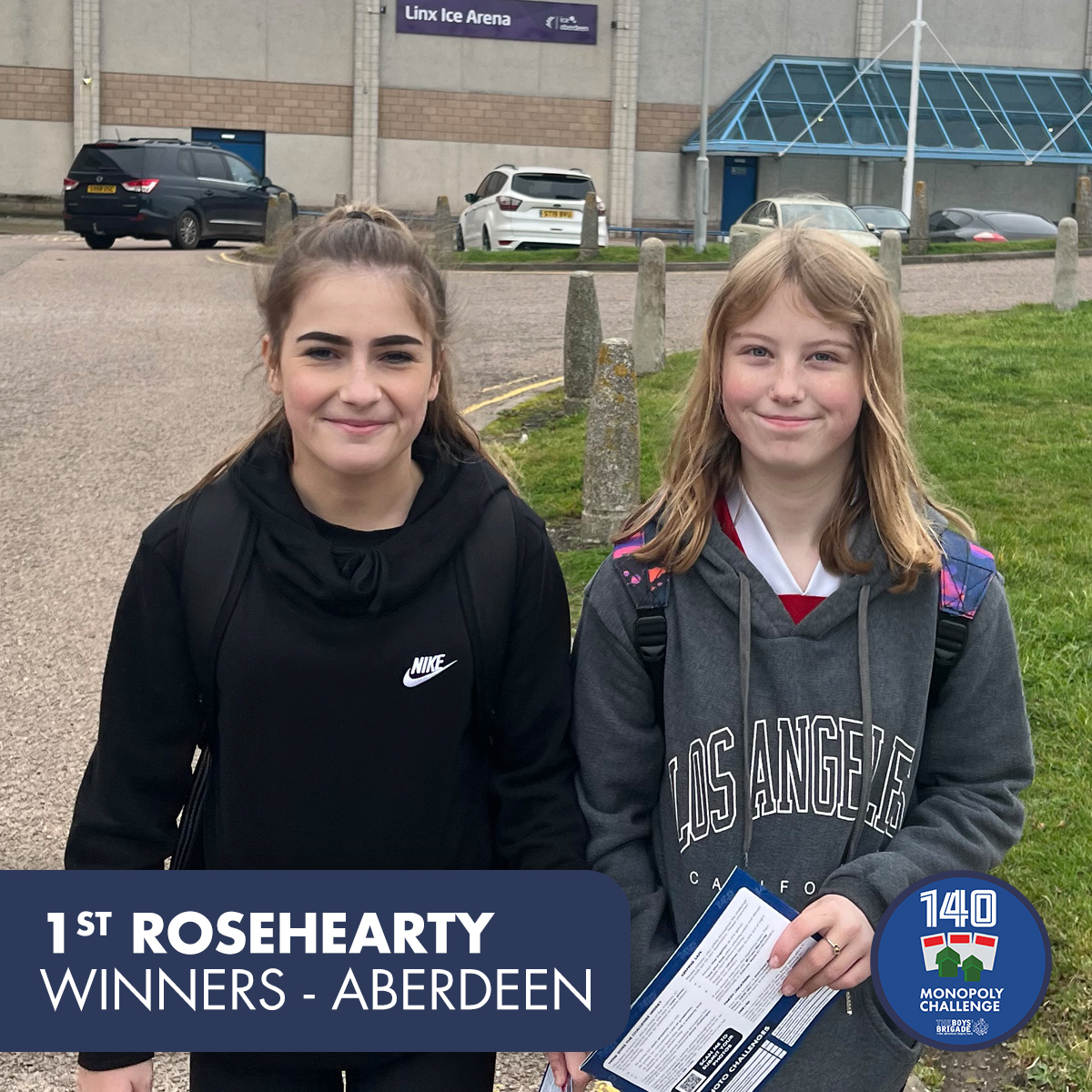 theboysbrigade's tweet photo. The results are in! 🌟 Congratulations to the winners of our 140 Monopoly Challenge, 1st Lindfield (London), 4th/5th Kilmarnock (Glasgow), 1st Rainford (Manchester) and 1st Rosehearty (Aberdeen) 🏆 and well done to each of the 140 teams that took part! 👏 #BB140 #BoysBrigade https://t.co/4HqRT5MQEx