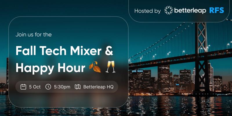 RecruitingFS's tweet photo. We're in SF for our first ever Tech Mixer with @BetterleapHQ. 
Are you joining us? 
https://t.co/RRoMYZkBoH https://t.co/51Z66qMvNn