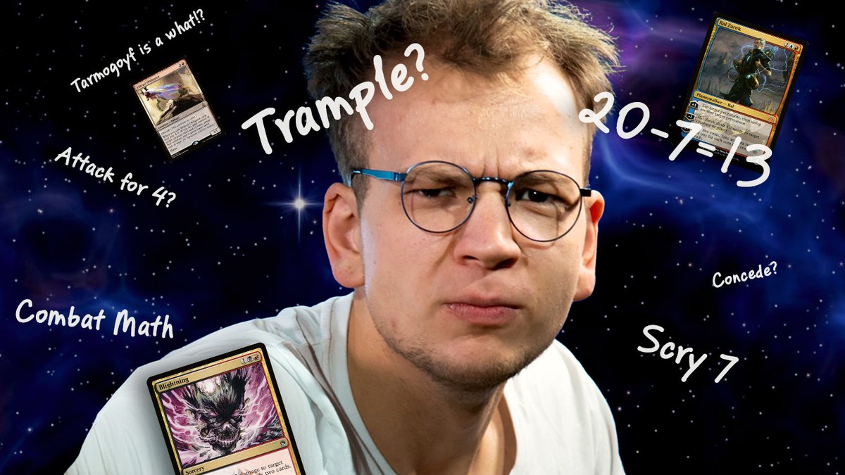 CardmarketMagic's tweet photo. We searched the web for three of the hardest Magic the Gathering puzzles. Even Jamin, our smartest friend, will need all of his brain juice, to solve them all!
https://t.co/Frn6J2i0iY https://t.co/010onmcPPe