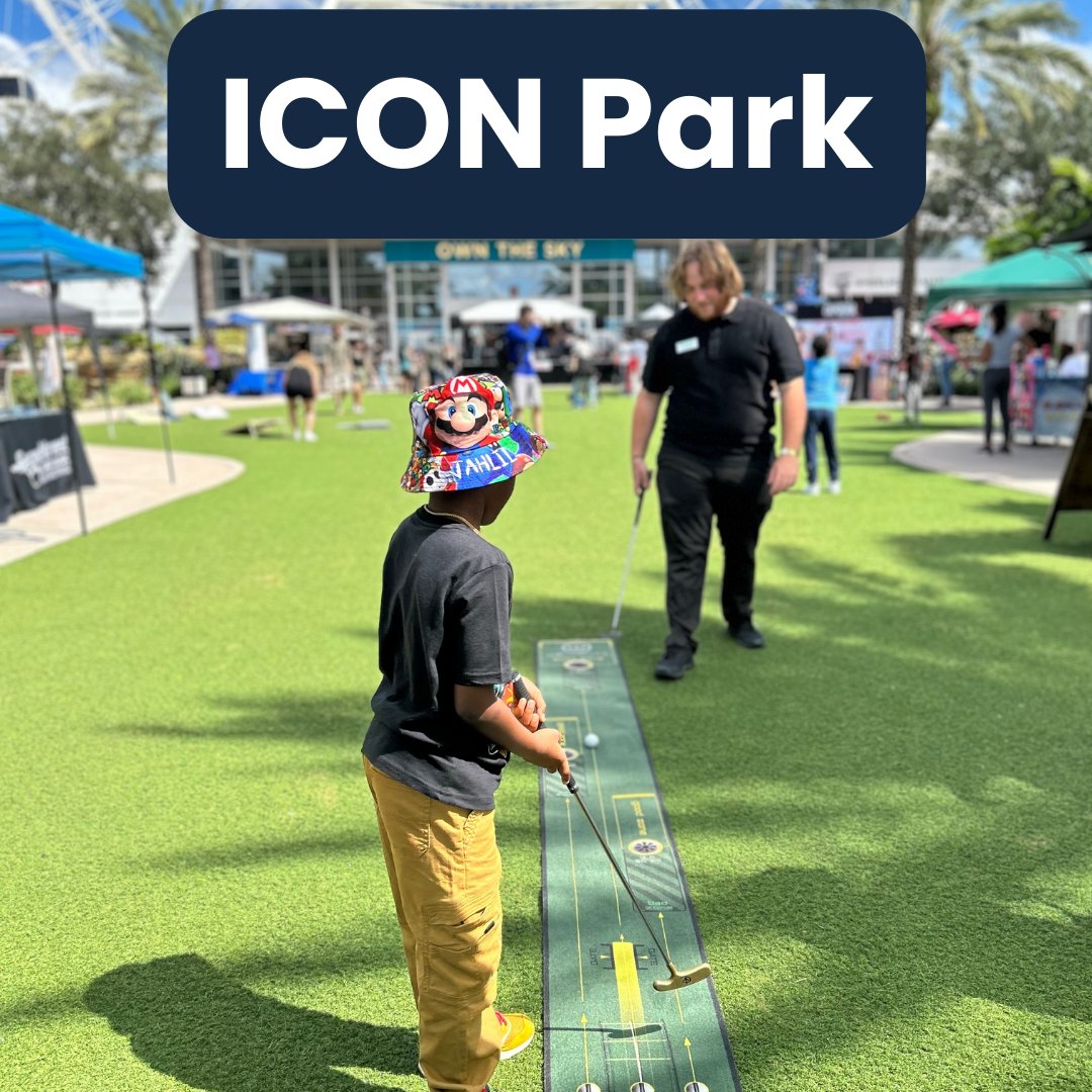 This past Saturday, we were included in the ICON Park Community Day. We had the opportunity to showcase our impact to a new audience! A big thank you to Greg Fornadel and Chris J from ICON Park, as well as, Norah White from I-Drive District for having us there.
