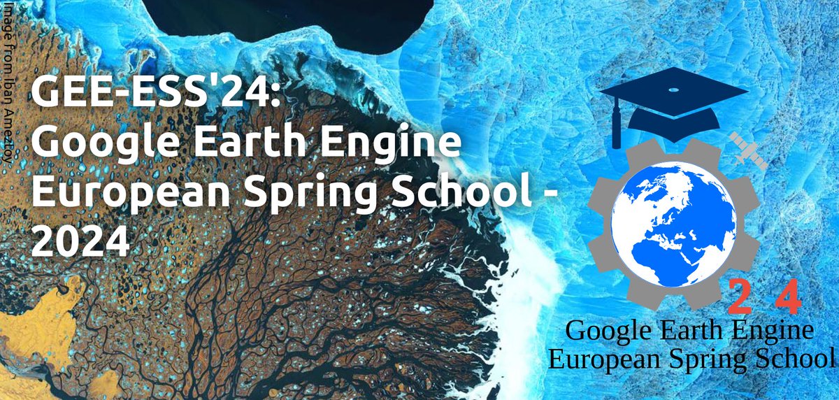 Are you interested in how to work on Google Earth Engine? If so, hope to see you here in BOKU, Vienna, for the Google Earth Engine European Spring School (GEE-ESS'24). Registration starts next month. You can find all the info here: gee-ess.eu
#googleearthengine #GDE