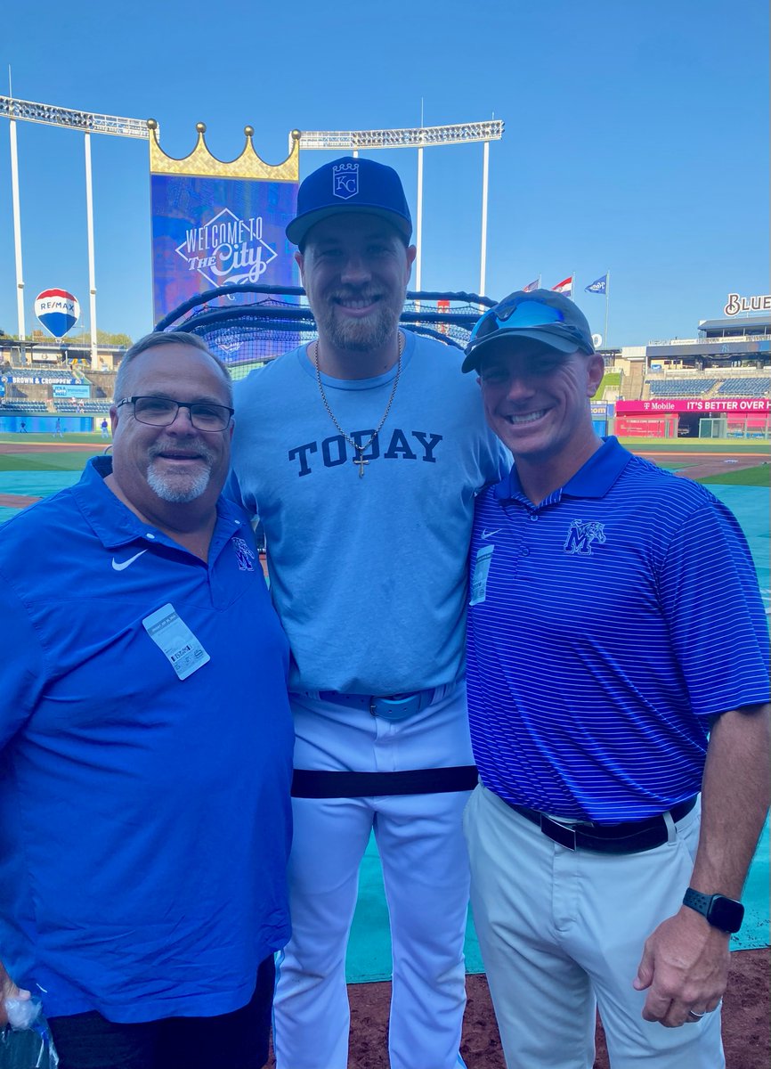 MEM ➡️ DEN ➡️ KC

Coach <a href="/MattRiser17/">Matt Riser</a> and <a href="/TheAwoo1/">Al Woods</a> got out to see a pair of our <a href="/MLB/">MLB</a> Tigers (Hunter Goodman &amp; Jonathan Bowlan) in action last week.

#GoTigersGo | #MemphisRising