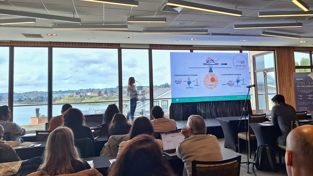 IAL_CONICET's tweet photo. Integrantes del Laboratorio de Biología del ARN participaron de la tercera edición de la Conferencia "Molecular Biosystems" que tuvo lugar entre el 25 y el 29 de septiembre en Puerto Varas, Chile.
@ReginaMencia2 @IleanaDrt @AxelGiudicatti @LuciaGonzalo_ 
@FBCB_UNL @UNLitoral https://t.co/QvneGRk0oO