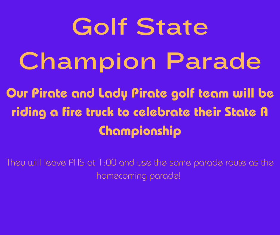 PolsonPirates's tweet photo. Come out and support our PHS golf teams https://t.co/oB4k34jrlK