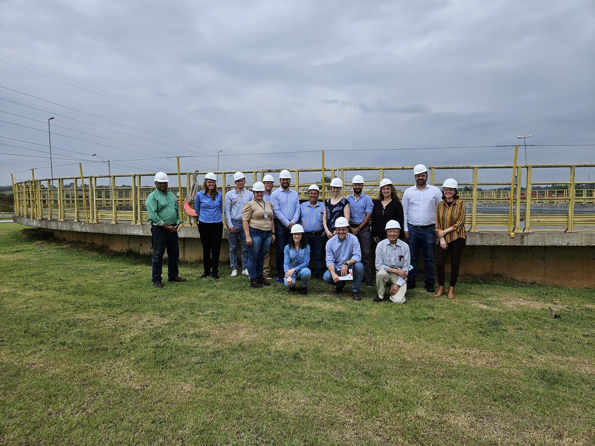 _luisantonini's tweet image. Visita técnica hoje na estação de tratamento de #esgoto da #AEGEA, em Piracicaba 🇧🇷! 
.
On présente plusieurs technologies du #Québec appliquées au traitement des eaux usées.