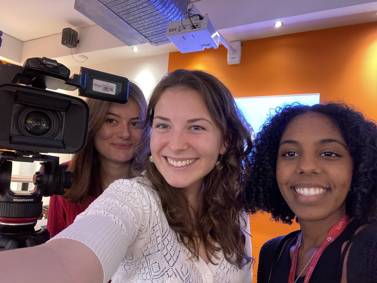 rosie_stead's tweet photo. So happy to be back filming TV packages today with @SashaWiltshire8 and @IzzyGoodhand 🎥 https://t.co/H9JApIZKJT