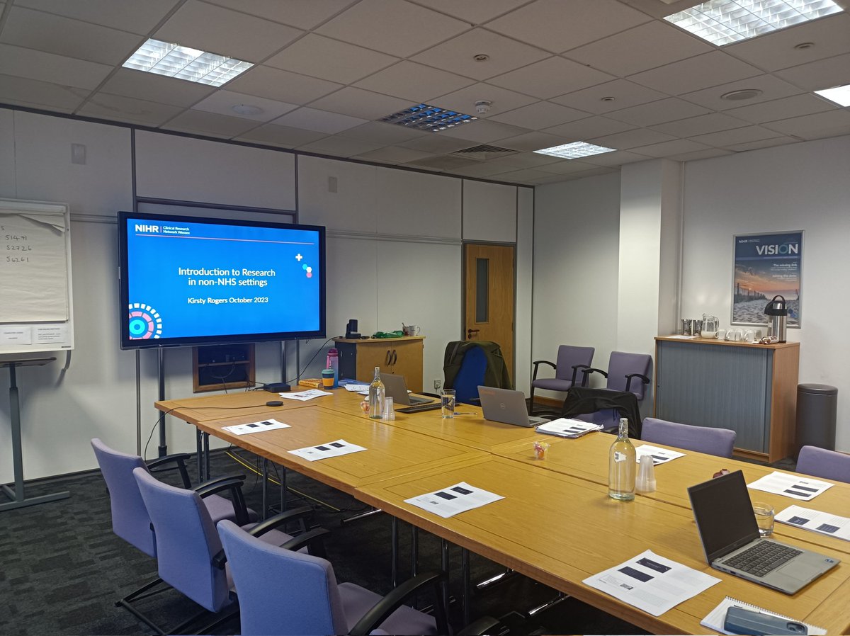 Reflecting on the first run of some internal training today on #research in non-NHS session and how @NIHRCRNWessex can ensure we provide the best support. Lots of great conversations and looking forward to the next session in a couple of weeks #stafftraining #widercommunity