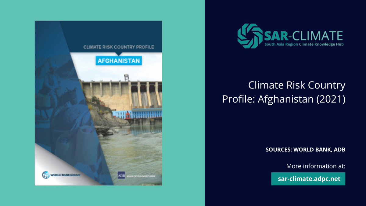 #Afghanistan was persistently affected by #droughts from 1997-2007, which was an influential factor in a   50% reduction in #livestock numbers. @WorldBank #OneSouthAsia @ADB_HQ 

Learn more: sar-climate.adpc.net/index.php/2022…