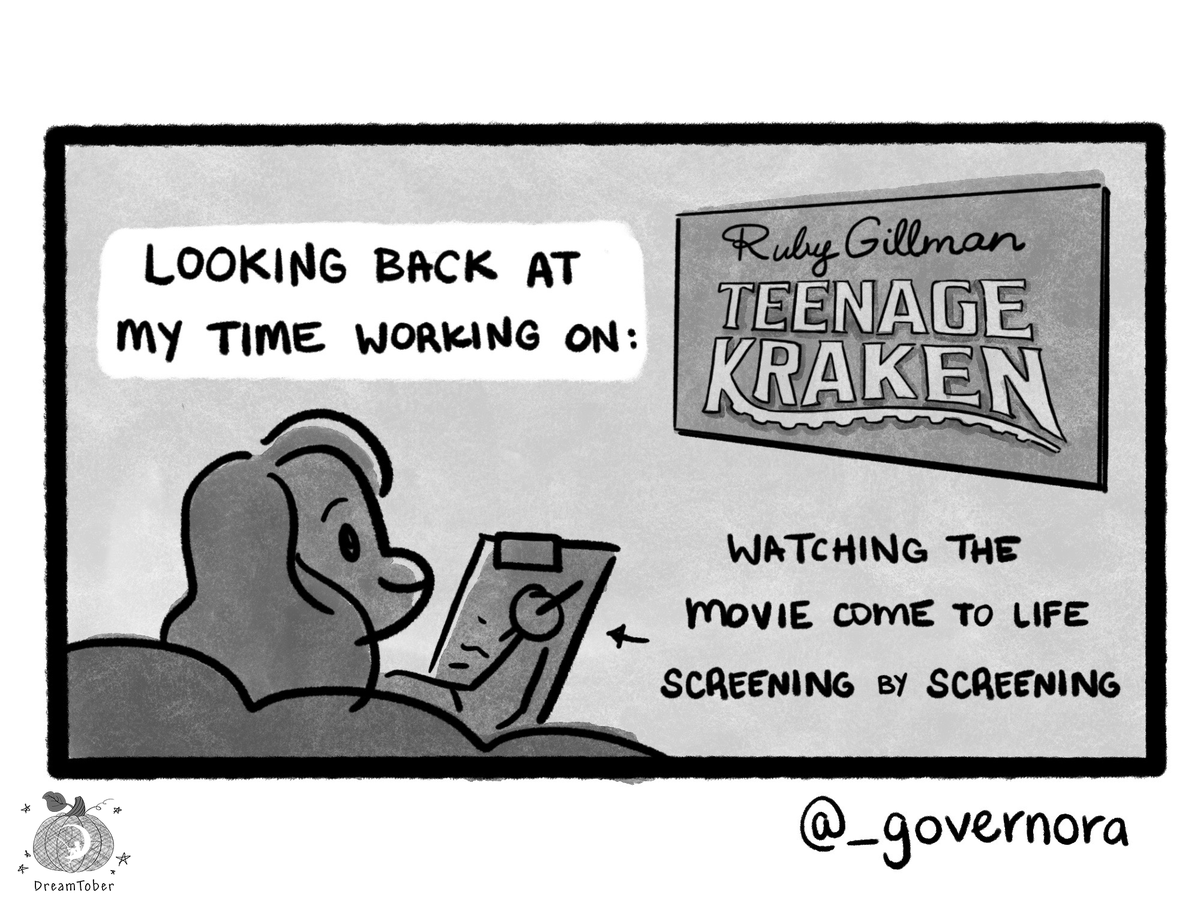 Dreamworks's tweet photo. Ruby isn't in the only one who learned how to harness her superpowers! 💥🌊 Nora gives us a peek into working on #RubyGillmanTeenageKraken.

🎨: Nora Jirau
Feature Production Coordinator (Story &amp; Editorial)
_governora on Instagram
#Dreamtober #TeenageKraken #DreamWorks https://t.co/zBrXM8lQr3