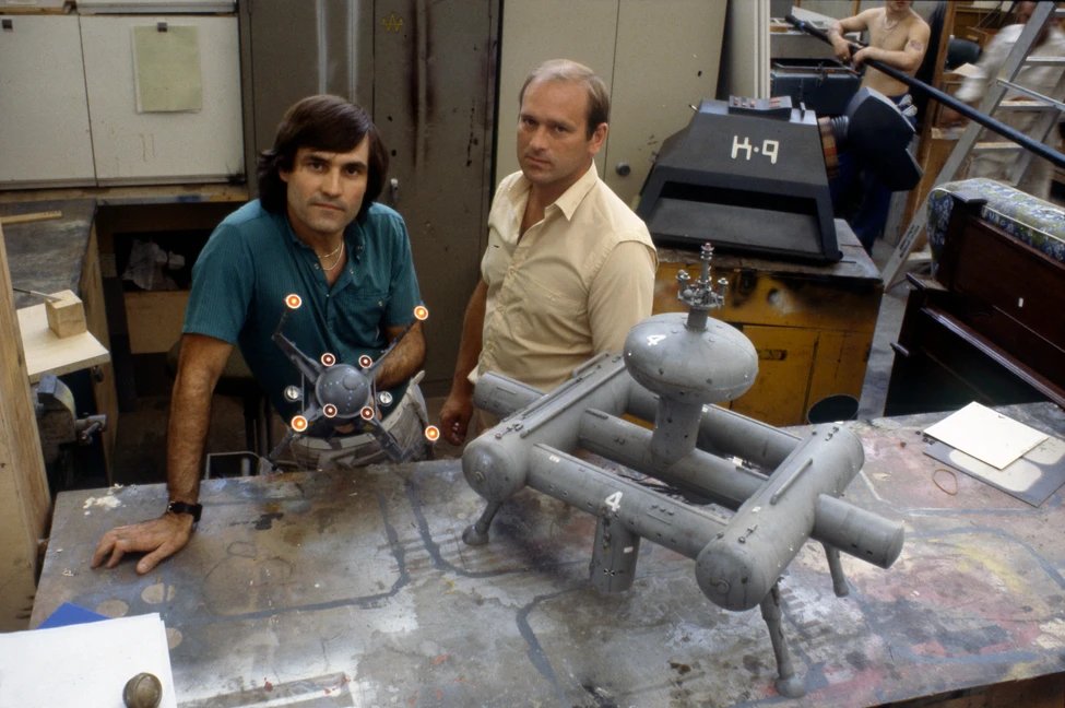 RadioTimes's tweet photo. We’ve raided the Radio Times archives for some rare photos of the Doctor Who production crew 40 years ago 🤯

From make-up artists to set designers, here’s a sneak peek at the people behind Doctor Who in 1983 👇 #60DaysOfDoctorWho https://t.co/wfL9x9XHn5