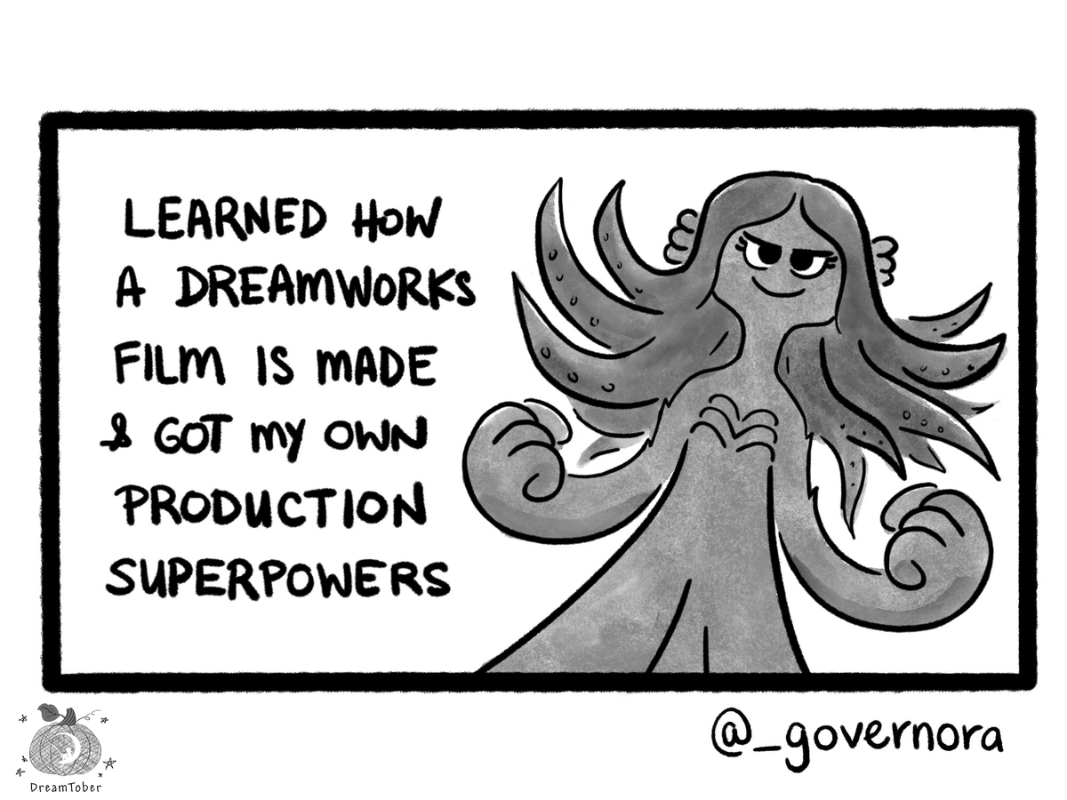 Dreamworks's tweet photo. Ruby isn't in the only one who learned how to harness her superpowers! 💥🌊 Nora gives us a peek into working on #RubyGillmanTeenageKraken.

🎨: Nora Jirau
Feature Production Coordinator (Story &amp; Editorial)
_governora on Instagram
#Dreamtober #TeenageKraken #DreamWorks https://t.co/zBrXM8lQr3