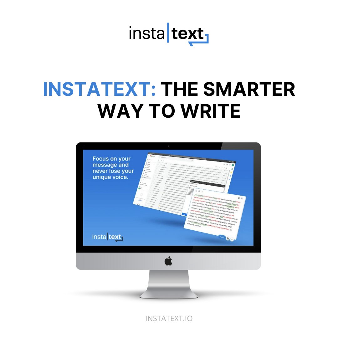 InstaText tweet media