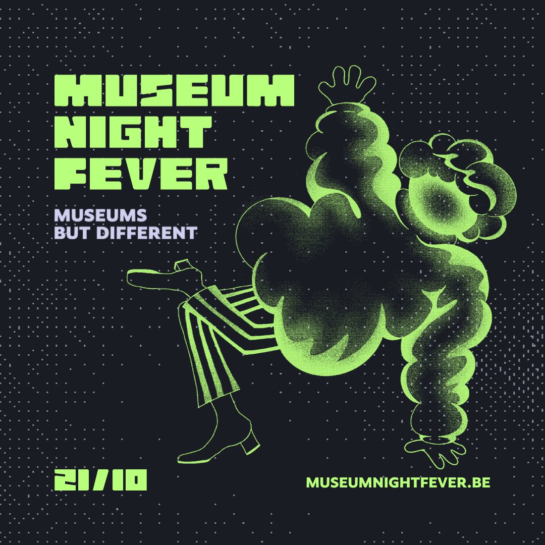 With great enthusiasm we present to you the partners and artists that you can discover during Museum Night Fever @ BELvue! See you there! 💃 🕺 Tickets and info at bit.ly/3RGe9DU