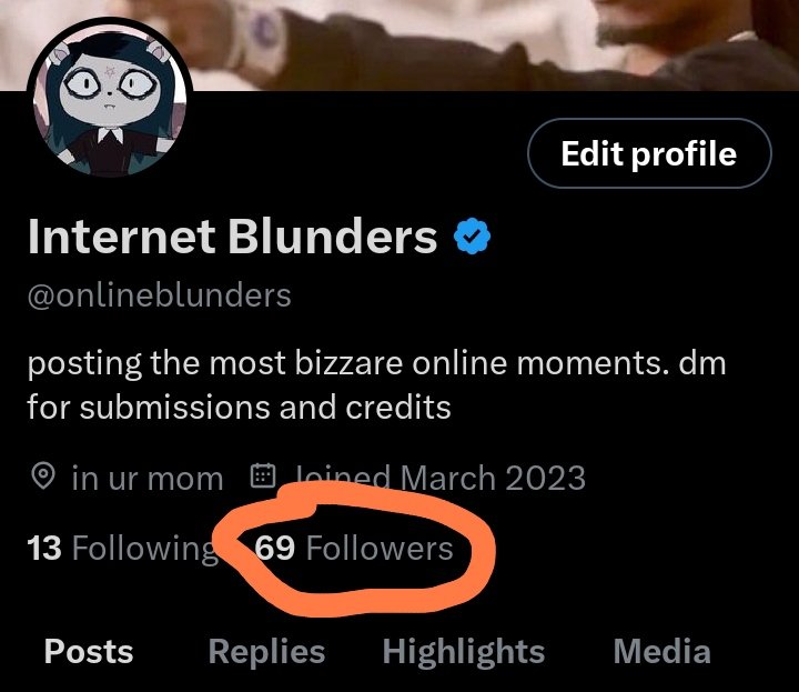 onlineblunders's tweet image. I've officially peaked😎