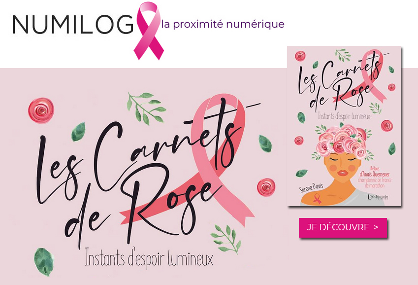 #OctobreRose
Les  Carnets de Rose : un recueil de témoignages puissants réunis par Serena Davis. Préface signée Anaïs Quemener. À retrouver en version numérique #ebook sur Numilog 👉 tinyurl.com/457c5e27
#temoignages #cancerdusein #fuckcancer <a href="/Alchimiste_edit/">Éditions L'Alchimiste</a> <a href="/ANAQMNR/">Quemener Anaïs</a>