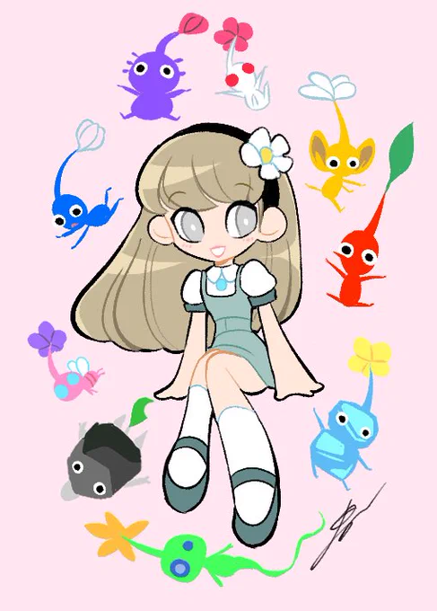 Helen and Pikmin 