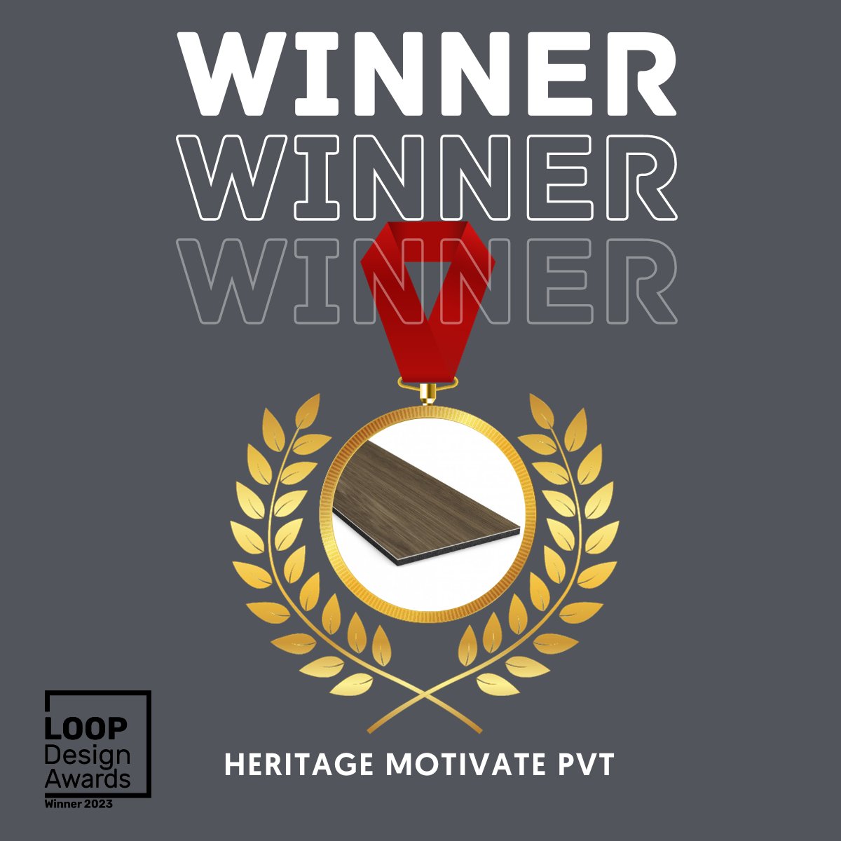 EcoreAthletic's tweet image. Heritage Motivate PVT has done it again!

We just got word that it's been selected as a winner for the 2023 LOOP Design Awards!

🏆Products | Building and Construction Fixtures
🏆Citation Winner - Products | Office and Workplace Design

#pvt #performancevinyl #loopawards #ecore