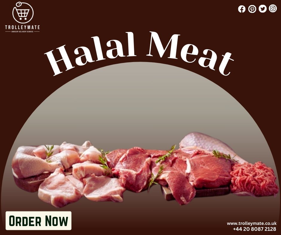 TrolleyMateUK's tweet photo. Halal &amp; Fresh Meat Available On TrolleyMate.
Order Now: https://t.co/K2N5vCKlnx
Download our Mobile App:
Android: https://t.co/L59YuCbXI0
IOS: https://t.co/3lsULaFGLc
Call Us:
020 8087 2128
#londonuk #halal #halalmeat https://t.co/eqxZ3ObAcm