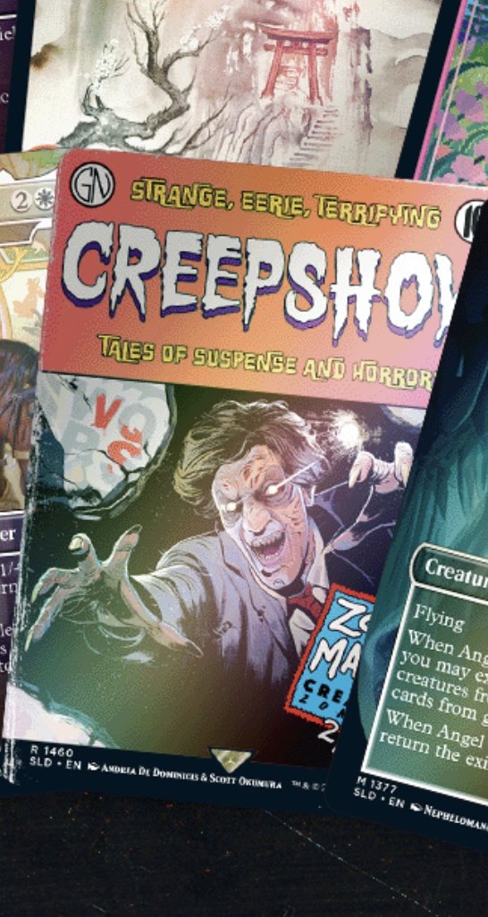 kandarianqueen's tweet photo. So is no one going to address how we now also have @tedraimi on a Magic card? I absolutely loved this episode of Creepshow.

WotC really gave us a little extra Evil Dead on the side https://t.co/5oOH98RB0o