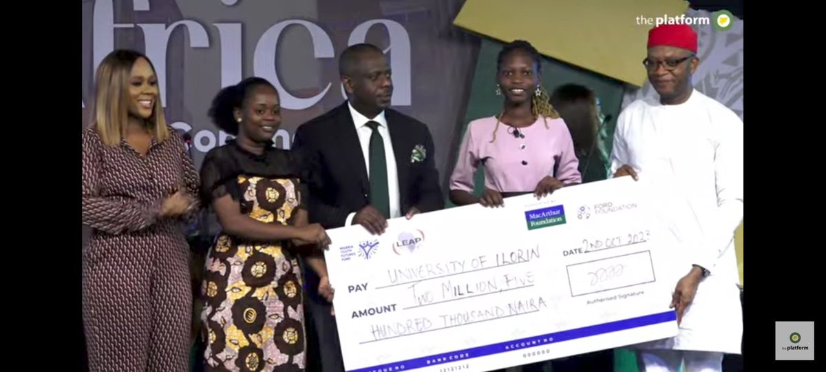 radiokwaralive's tweet image. Debate: University of Ilorin wins 2.5 Million Naira and Two laptops  

Youth leadership debate under the leadership under the Nigeria Youth feature funds in partnership with the @Mcauthurfoundation and the @FordFoundation

@UNILORIN893FM
@UnilorinNGR 

#ThePlatformNG #unilorin