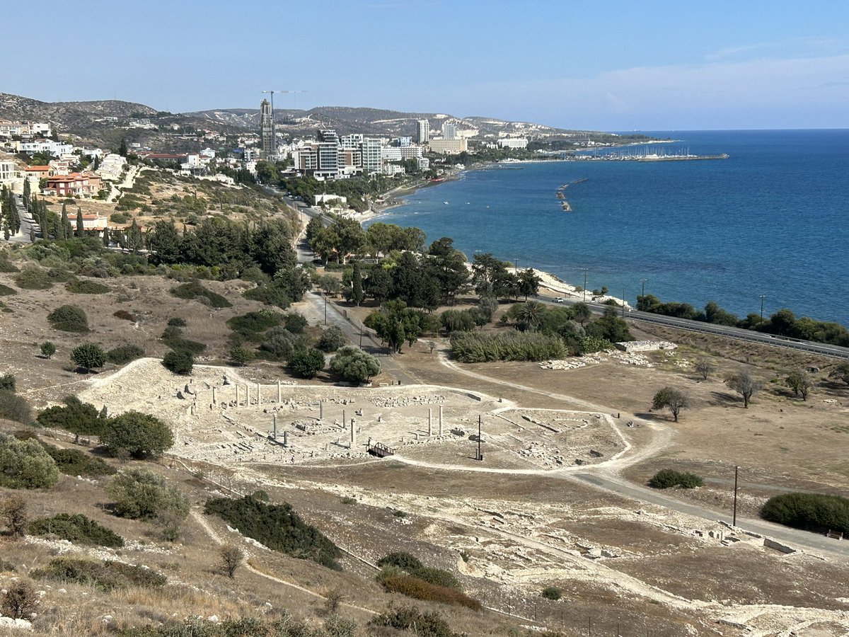 ClassicsMelb's tweet photo. I arrived in beautiful #Cyprus 🇨🇾 this morning. I’ll be leading a tour from Thursday but am doing my own exploring beforehand. Today I visited the Graeco-Roman-Roman city of Amathus. https://t.co/7QdZ1irzgd