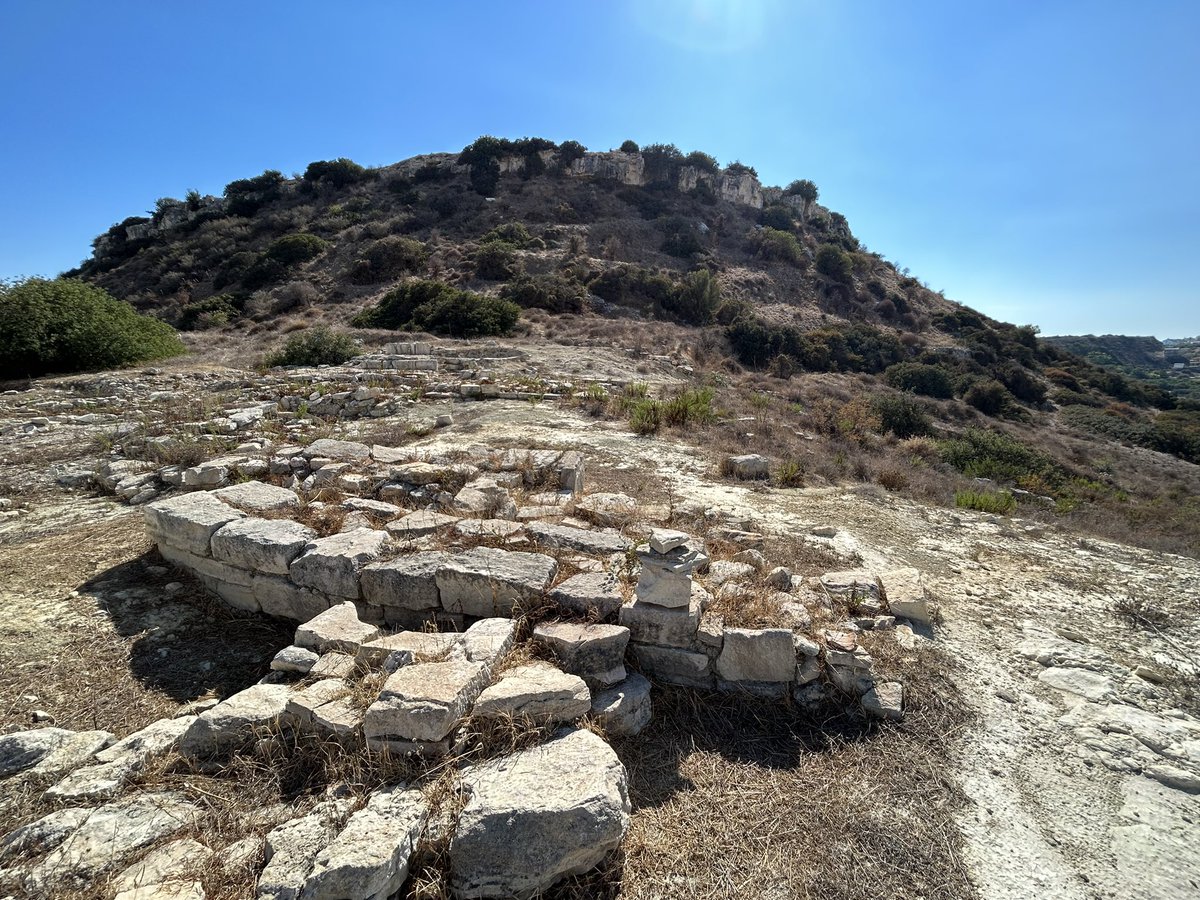 ClassicsMelb's tweet photo. I arrived in beautiful #Cyprus 🇨🇾 this morning. I’ll be leading a tour from Thursday but am doing my own exploring beforehand. Today I visited the Graeco-Roman-Roman city of Amathus. https://t.co/7QdZ1irzgd