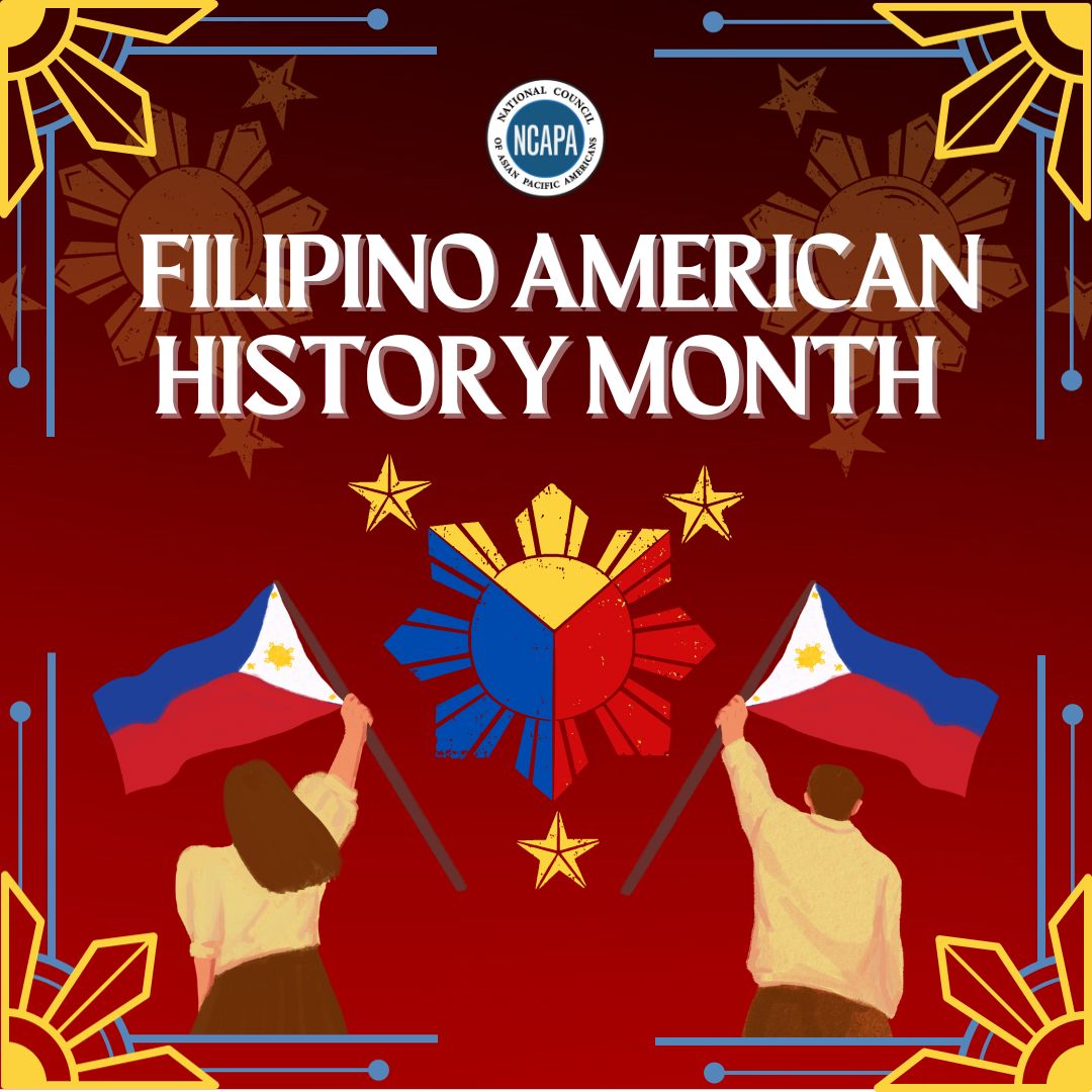 NCAPAtweets's tweet image. Happy #FilipinoAmericanHistoryMonth! 🇵🇭 🇺🇸 

#FAHM is celebrated in October every year to mark the anniversary of the first evidence of Filipinos in America.

On FAHM, we honor the many historical and cultural contributions that Fil-Ams have made in the U.S. ✨
