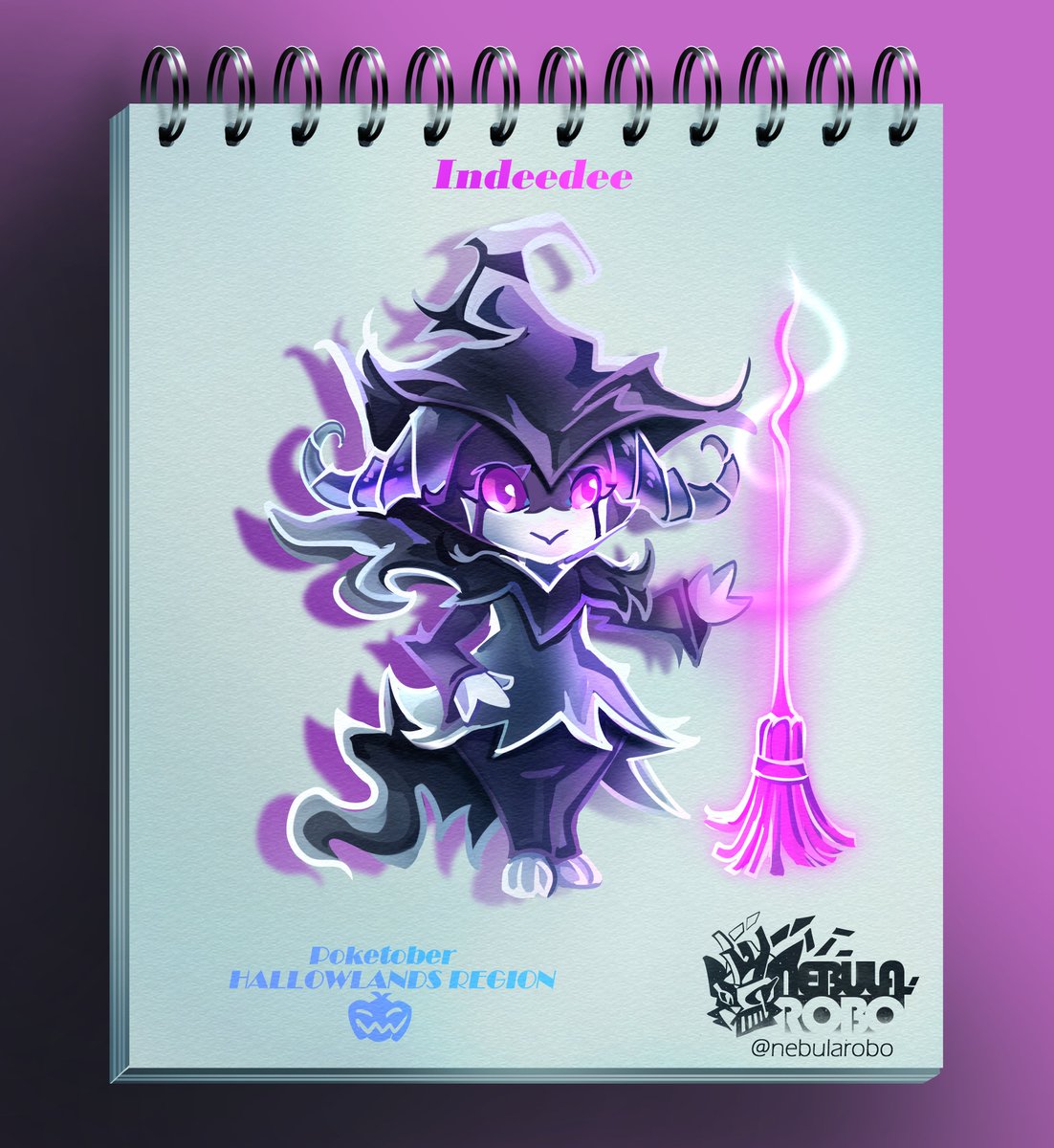 #repostober day 2: witch Indeedee!