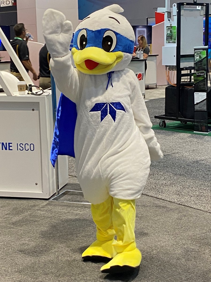 TeledyneIsco's tweet image. #WEFTEC2023 is underway and Teledyne Water has some exciting opportunities at booth #1416! Stop by to meet ISCO Duck or follow us on LinkedIn to spin the prize wheel! You can also chat with one of our representatives to learn more about our products. You don&apos;t want to miss out!