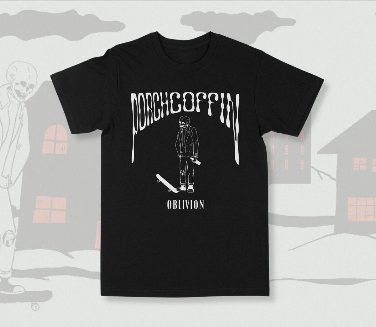 Limited (25) skeleton homie shirts available only at our EP release show on Oct 29th at Space Swap in Melbourne, FL
