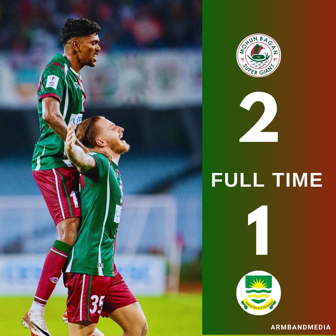armbandmedia's tweet photo. 𝗖𝗨𝗠𝗠𝗜𝗡𝗚𝗦 𝗠𝗔𝗡𝗜𝗔

A stunner goal with a penalty miss and a match winning goal, Jason Cummings stole the show.

Follow us for more

#JasonCummings #MBSG #JoyMohunBagan #MohunBagan #AFCCup https://t.co/cR4PwPzB5z
