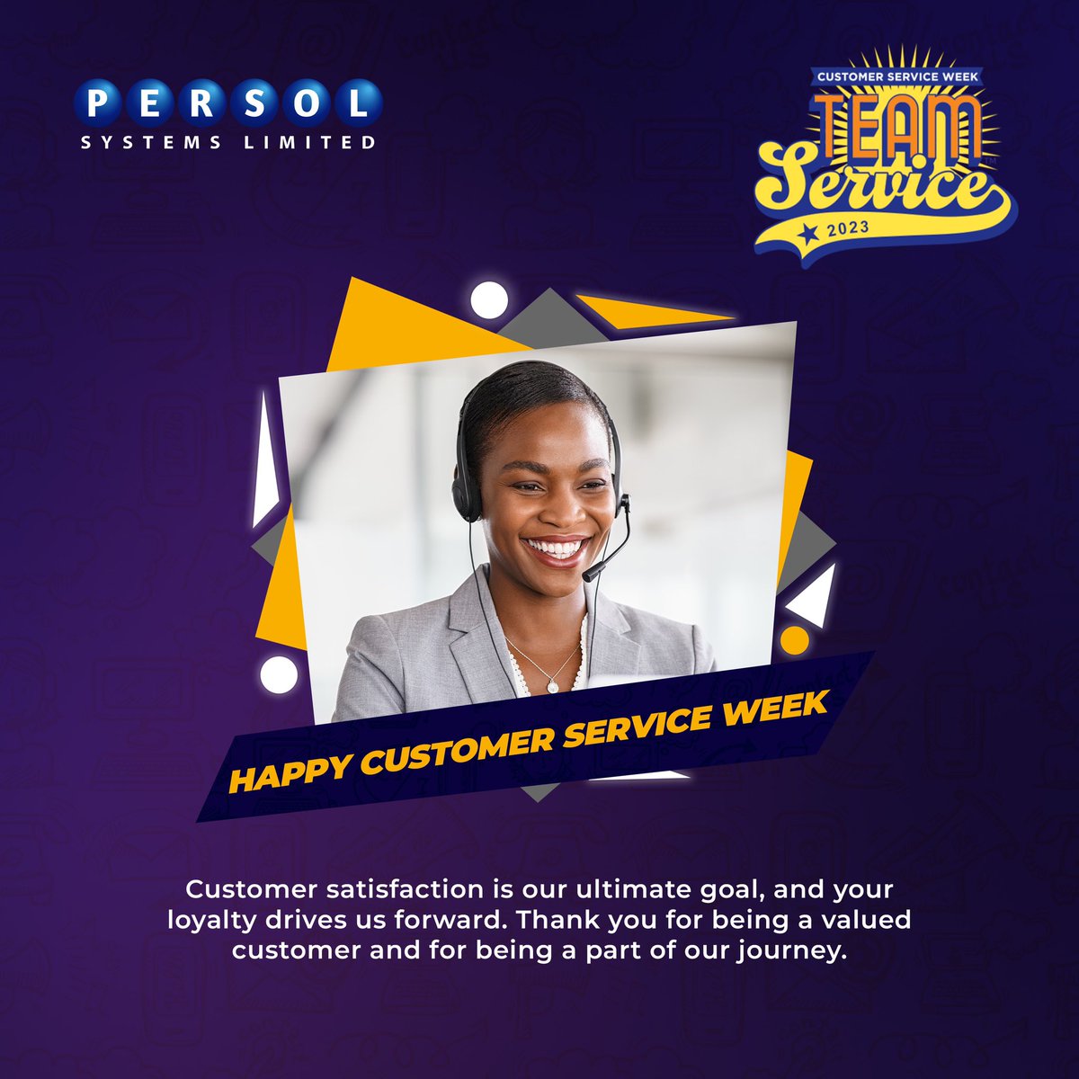 Thank you for being a valued customer and for being part of our journey.

#CustomerService #customersatisfaction #customerfeedback #TeamService