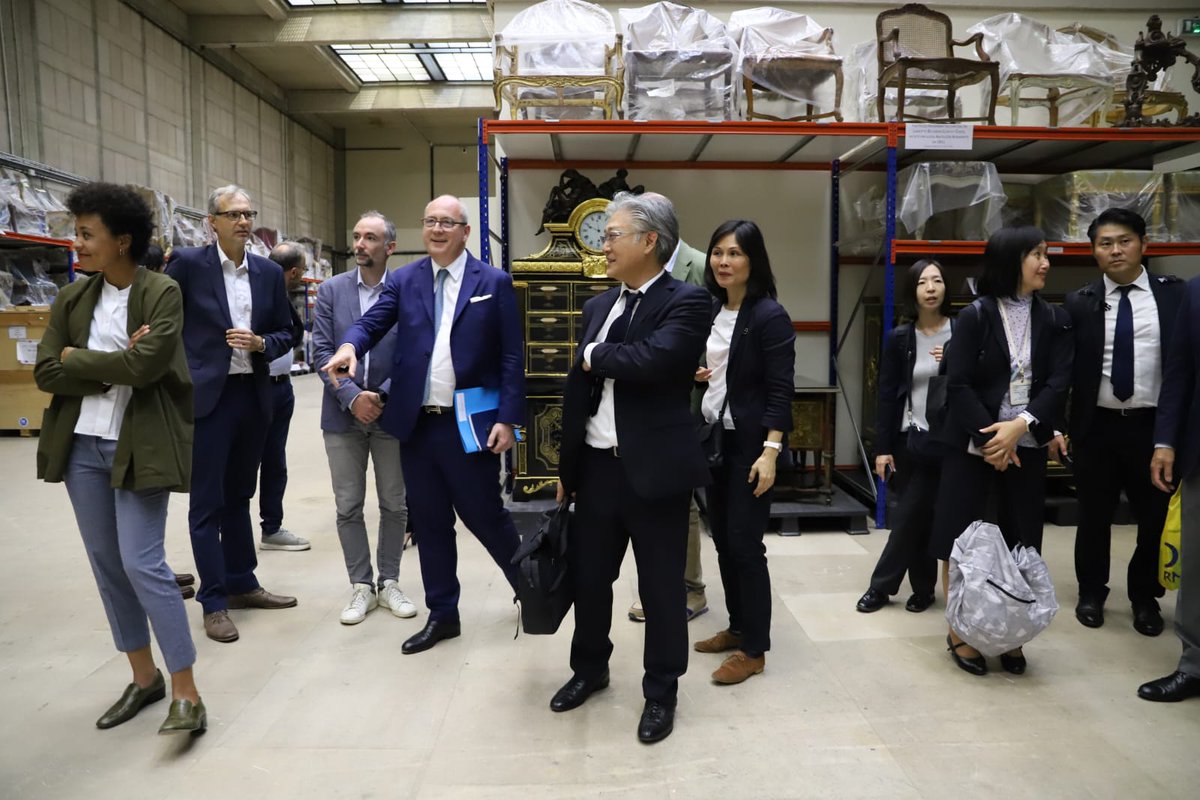 Academie_Paris's tweet photo. 🇯🇵🤝🇫🇷 Passionnantes journées avec la délégation japonaise du #TMG dans l’académie de Paris ! Des visites d'écoles, de collèges et de lycées ont renforcé le partenariat signé en avril à Tokyo @Tokyo_gov . (1/2) https://t.co/e77LUqS3bm