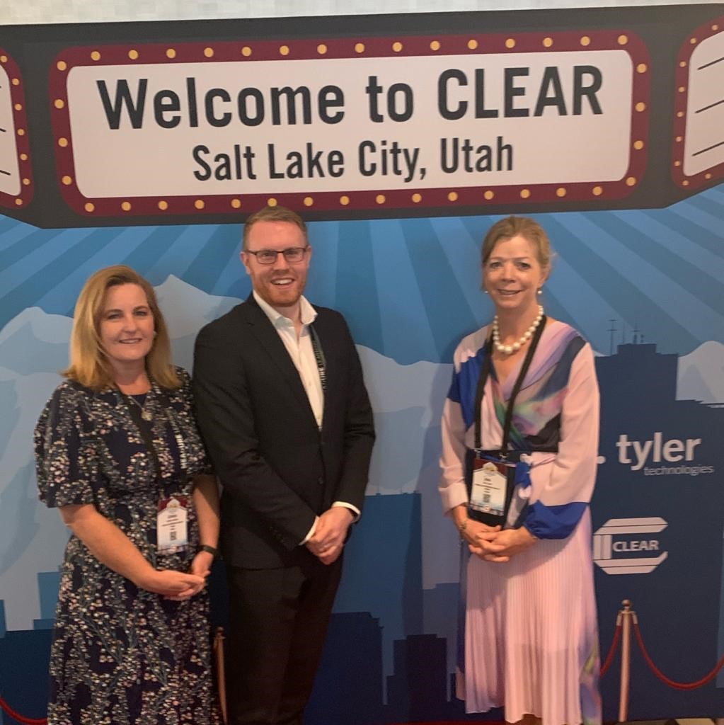 Our Director of Education, Policy and Standards, Carolyn Donohoe, Director of Registration, Ray Healy and Vice-President Aine Lynch represented NMBI at the CLEAR inter regulatory conference, in Salt Lake City, Utah, USA, last week.
