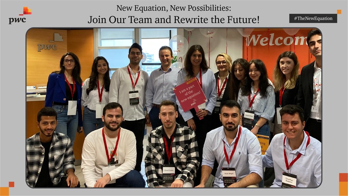 PwC_Turkiye's tweet image. Yaklaşık 500 yeni arkadaşımız bugün PwC Türkiye ailesine katıldı. Ailemize hoş geldiniz Class of’23.  
#pwcdeilkgun #thenewequation