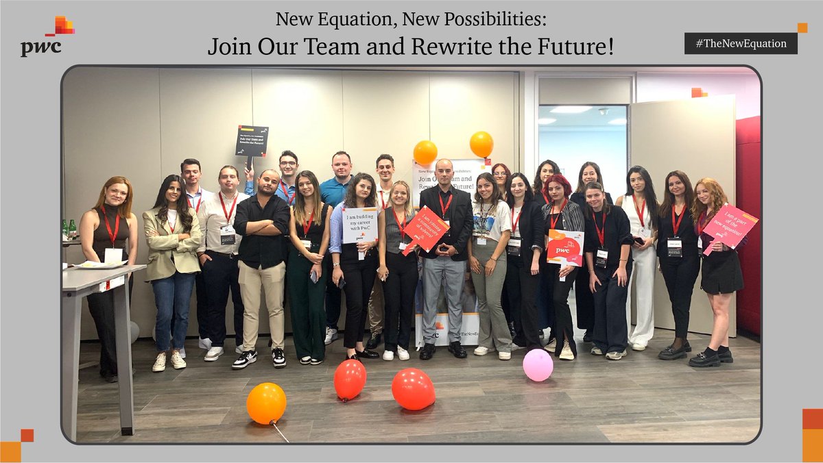 PwC_Turkiye's tweet image. Yaklaşık 500 yeni arkadaşımız bugün PwC Türkiye ailesine katıldı. Ailemize hoş geldiniz Class of’23.  
#pwcdeilkgun #thenewequation