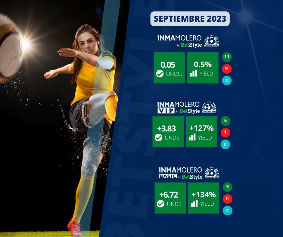 👉Un tipster con números impecables.

👉Brillante, como de costumbre, en su servicio ⭐VIP.
📊+127% yield

👉Deslumbrando también en su nuevo servicio BASIC con apuestas disponibles en⭐ bookies alternativas. 
📊+134% yield

Tremendo ⚽<a href="/inmamolero_/">bet&gol</a>