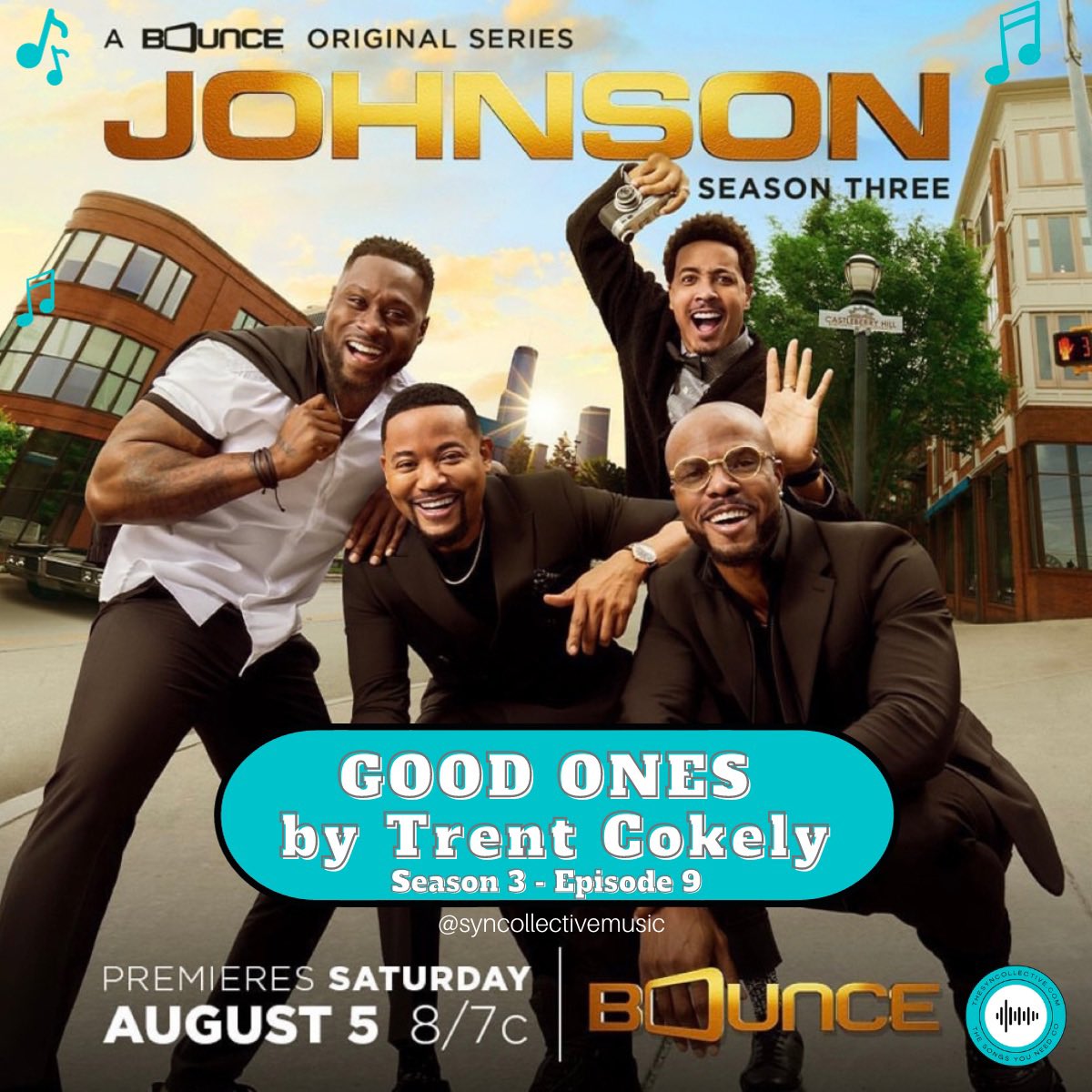 🚨📺Placement Alert🚨📺

Check out Season 3 of “JOHNSON” on Bounce TV. We landed 8 across multiple episodes this season! Shoutout to all the artists 🏆

#musiclicensing #syncplacement #synclicensing #syncagency #musicfortv #johnson #johnsononbounce #bouncetv #syncollective