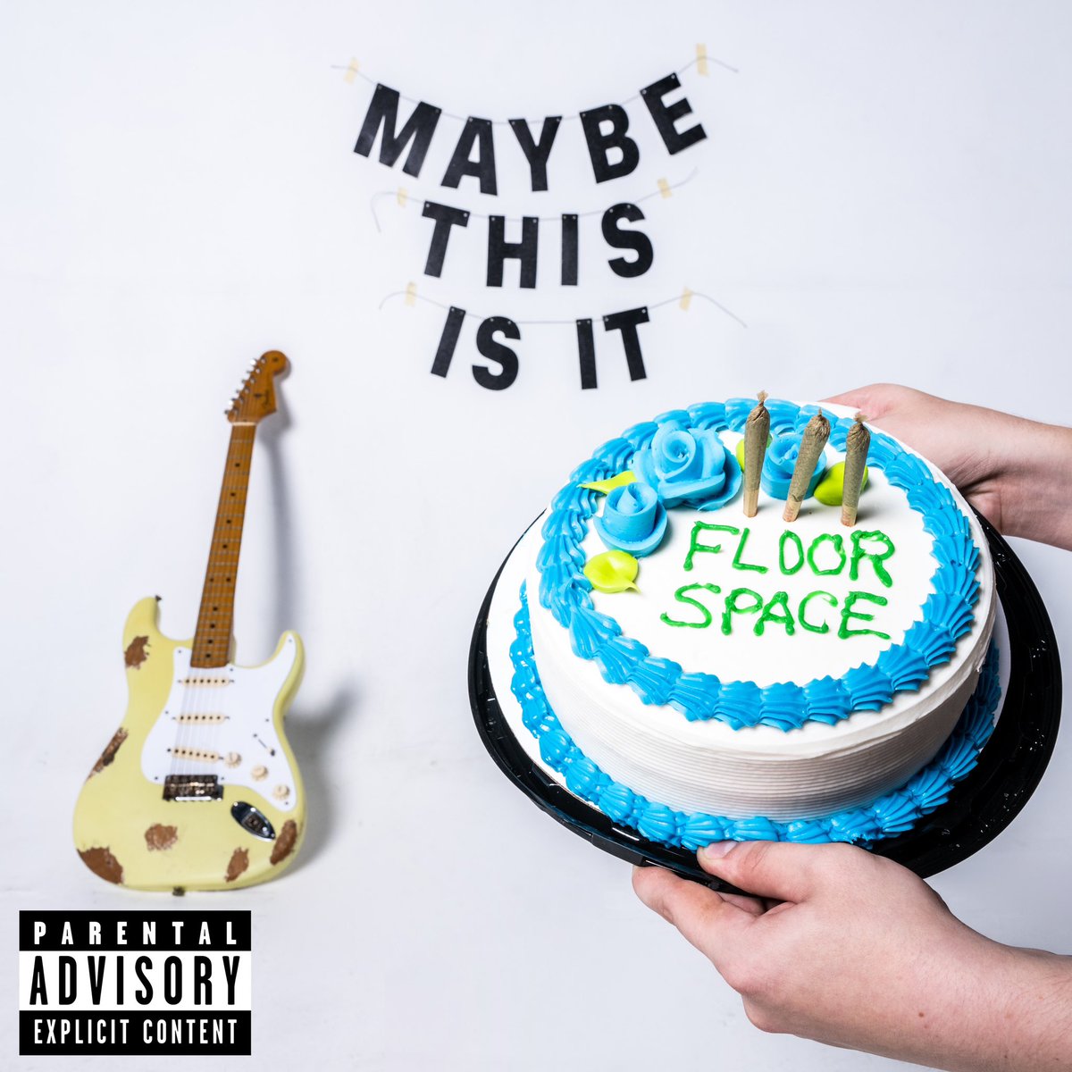 floorspacerocks's tweet photo. “Maybe This Is It” LP out Friday, 10/20

Tracklist
1. Spine
2. Replay Buttons
3. Easier
4. Ricochet
5. Smile While It’s Ending
6. Aren’t You Sick?
7. Dibs 
8. This Again
9. Self-Destruct
10. Glass Dreams

recorded, mixed, &amp; mastered by @nadarecording 
cover art by @RedHatJessy https://t.co/3XJSmuwLMS
