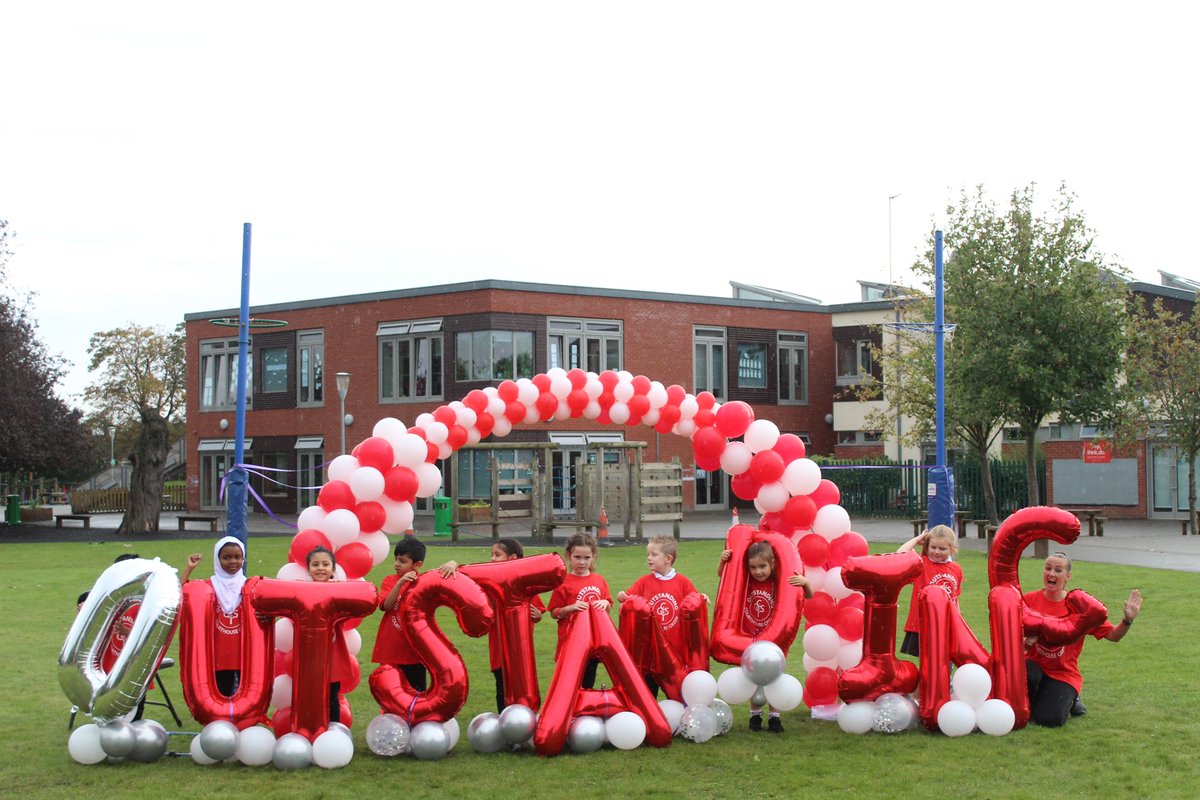 What a Fantastic Celebration today for our OUTSTANDING OFSTED report!We held our own Bubble Run for everyone to come together and celebrate!We are Proud to be the only Primary School locally to achieve such a result 😊<a href="/Ofstednews/">Ofsted</a> <a href="/live_coventry/">CoventryLive</a> <a href="/BBCCWR/">BBC Coventry & Warwickshire</a> <a href="/ITVCentral/">ITV News Central</a> <a href="/bbcmtd/">BBC Midlands</a>