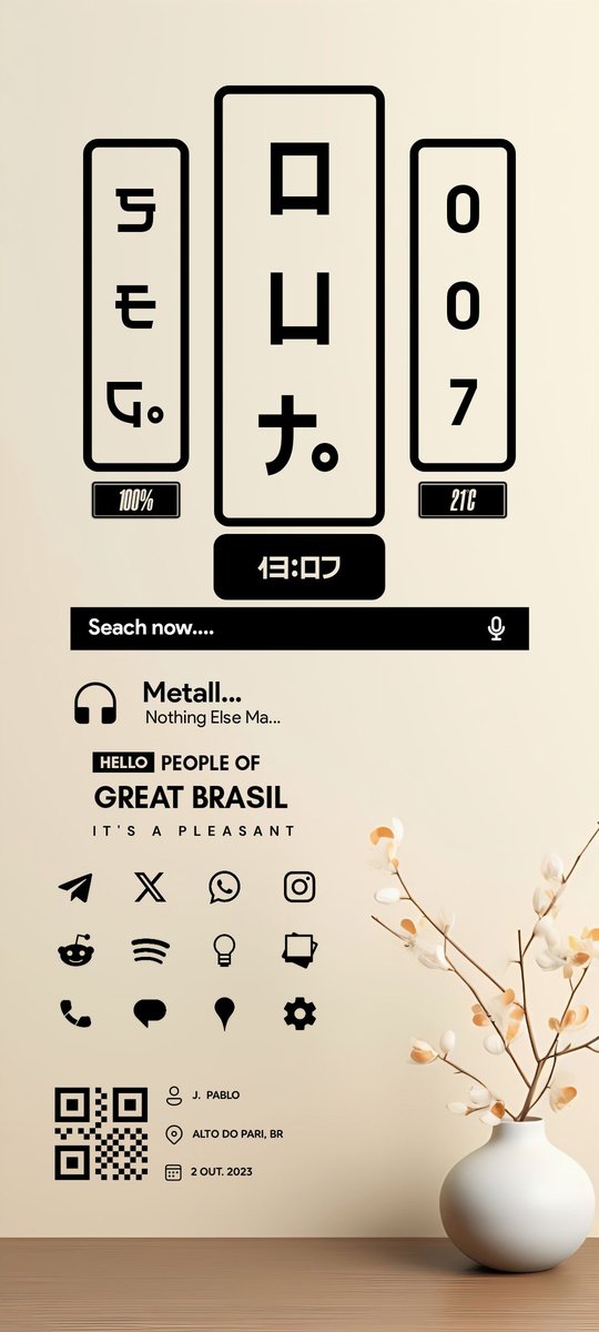 J. Paulo (@juanpaulo_04) on Twitter photo #Myhomescreen ✌️
- WallGEM
<a href="/RajjAryaa/">Raj Arya</a>
- Radish kwgt
<a href="/asdlordesigns/">asdlordesigns</a>
- Flight Dark
<a href="/natewren/">Nate Wren</a>
- Template
<a href="/andro_idfans/">andro_idfans🇨🇺💪 100% template and walls</a> <a href="/Jeisonv62840567/">Jeison Velasquez</a>
#Withnova
#Android
#aahomescreens #Myhomescreen ✌️
- WallGEM
<a href="/RajjAryaa/">Raj Arya</a>
- Radish kwgt
<a href="/asdlordesigns/">asdlordesigns</a>
- Flight Dark
<a href="/natewren/">Nate Wren</a>
- Template
<a href="/andro_idfans/">andro_idfans🇨🇺💪 100% template and walls</a> <a href="/Jeisonv62840567/">Jeison Velasquez</a>
#Withnova
#Android
#aahomescreens