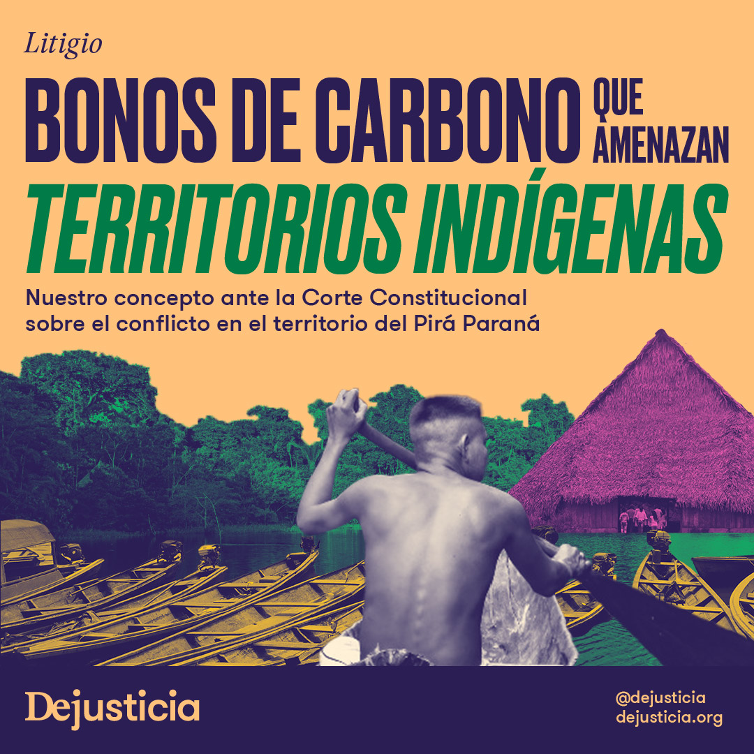 🧵| En el sur de Vaupés, el Territorio Indígena del Pirá Paraná, con una población cercana a las 2.000 personas, está fragmentado por un proyecto de #bonosdecarbono. ¿Qué es lo que dicen las autoridades indígenas? ¿Qué significa eso de los bonos de carbono? 👇