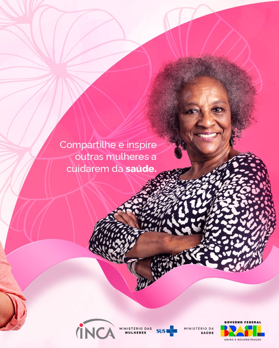 Outubro chegou! 🩷

Durante este mês, o Ministério da Saúde traz conteúdos educativos e histórias inspiradoras relacionadas à detecção e ao tratamento do câncer de mama, com o objetivo de levar informações confiáveis à população.

Incentive outras mulheres a adotarem práticas