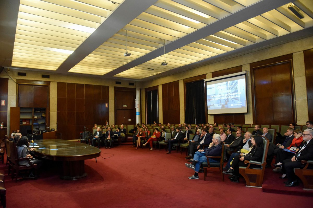 En <a href="/ingenieriauba/">FIUBA</a> acompañamos al ministro <a href="/jaimeperczyk/">Jaime Perczyk</a>  y al secretario de <a href="/PUniversitarias/">Universidades</a>, <a href="/AlpaOscar/">Oscar Alpa</a>, en la presentación de la segunda etapa del programa de Laboratorios Remotos que lleva adelante el Consejo Federal de Decanos de Ingeniería (CONFEDI).
<a href="/confediok/">CONFEDI</a>